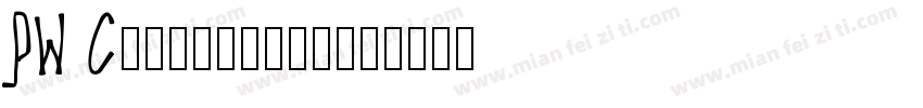 PW Cinderblox字体转换